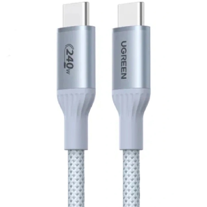 Кабель USB 3.1 Type-C M-M, 1 м, 240W （5A）синій, L534 UGREEN (75731) на малюнкі №1