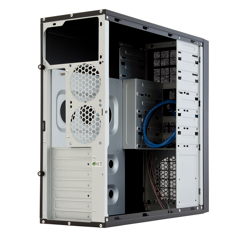 Корпус Chieftec MESH ATX, без БЖ, Black (CQ-01B-U3-OP) Чорний на малюнкі №4