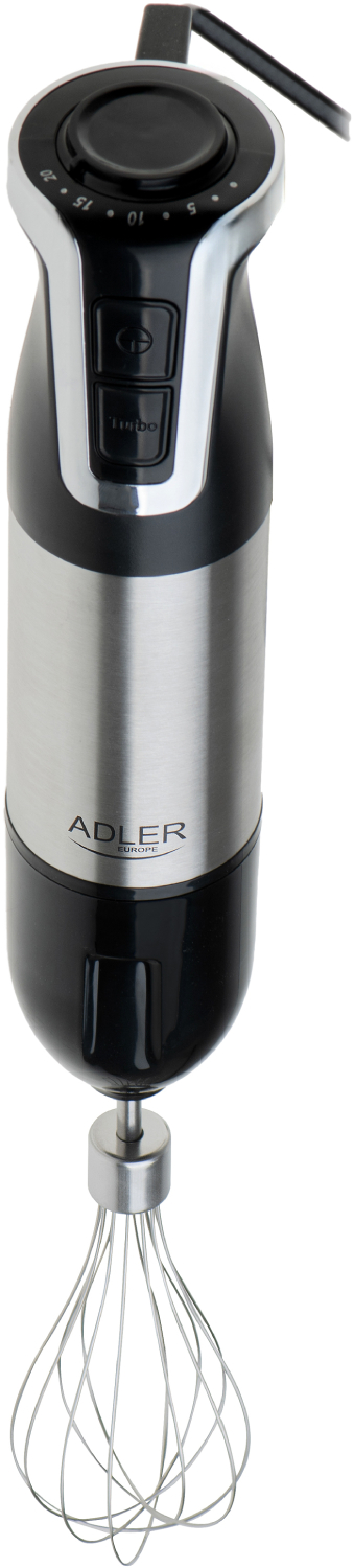Блендер Adler AD 4627 black ручний/ 1800Вт/ 20 швидк./ TURBO/ чаша для змішування 600мл (AD4627B) Чорний на малюнкі №7