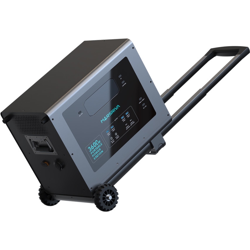 Зарядна станція Marsriva MP36 3600W (3686.4Вт/г) AC,UPS, USB-C PD 140 Вт LiFePo4 (MP36_MARSRIVA) на малюнкі №2