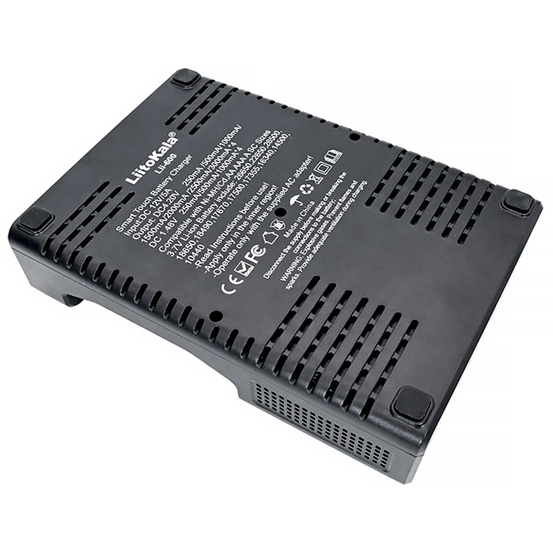 Зарядний пристрій LiitoKala Lii-600, 4x(Lion/NiMH/NiCd), discharge function, display (Lii-600) на малюнкі №4