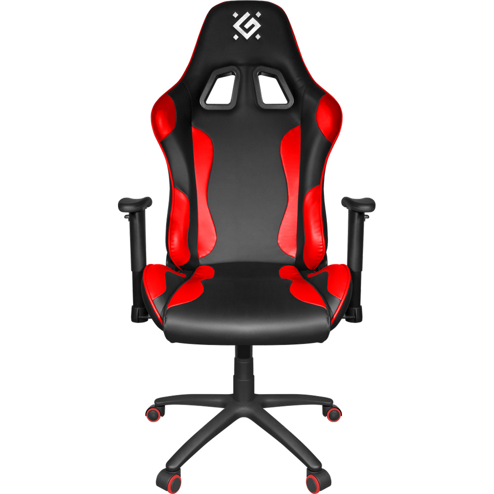 Крісло ігрове Defender Devastator CT-365, 50мм PU, Клас 4, Black/Red (64365) на малюнкі №2
