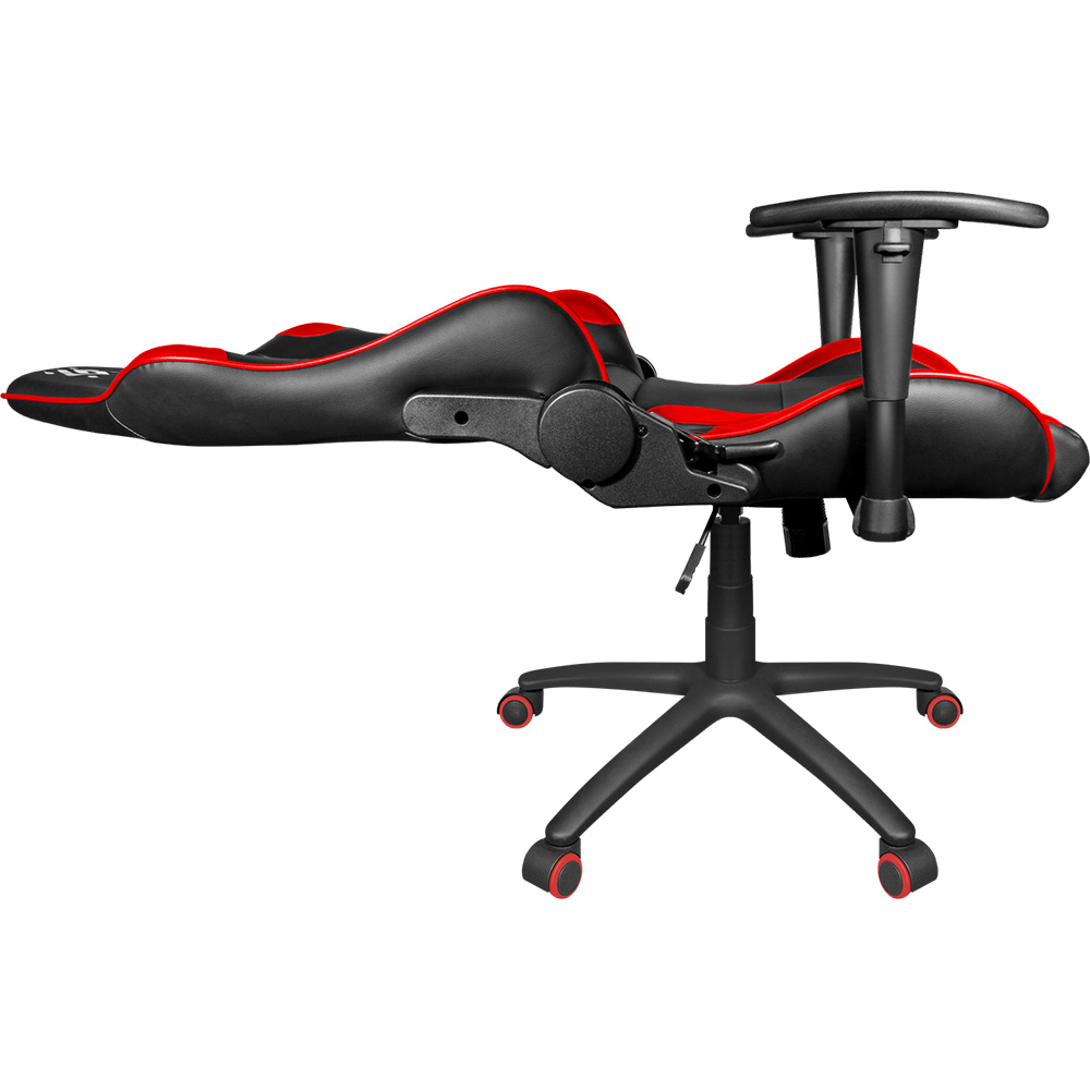 Крісло ігрове Defender Devastator CT-365, 50мм PU, Клас 4, Black/Red (64365) на малюнкі №5