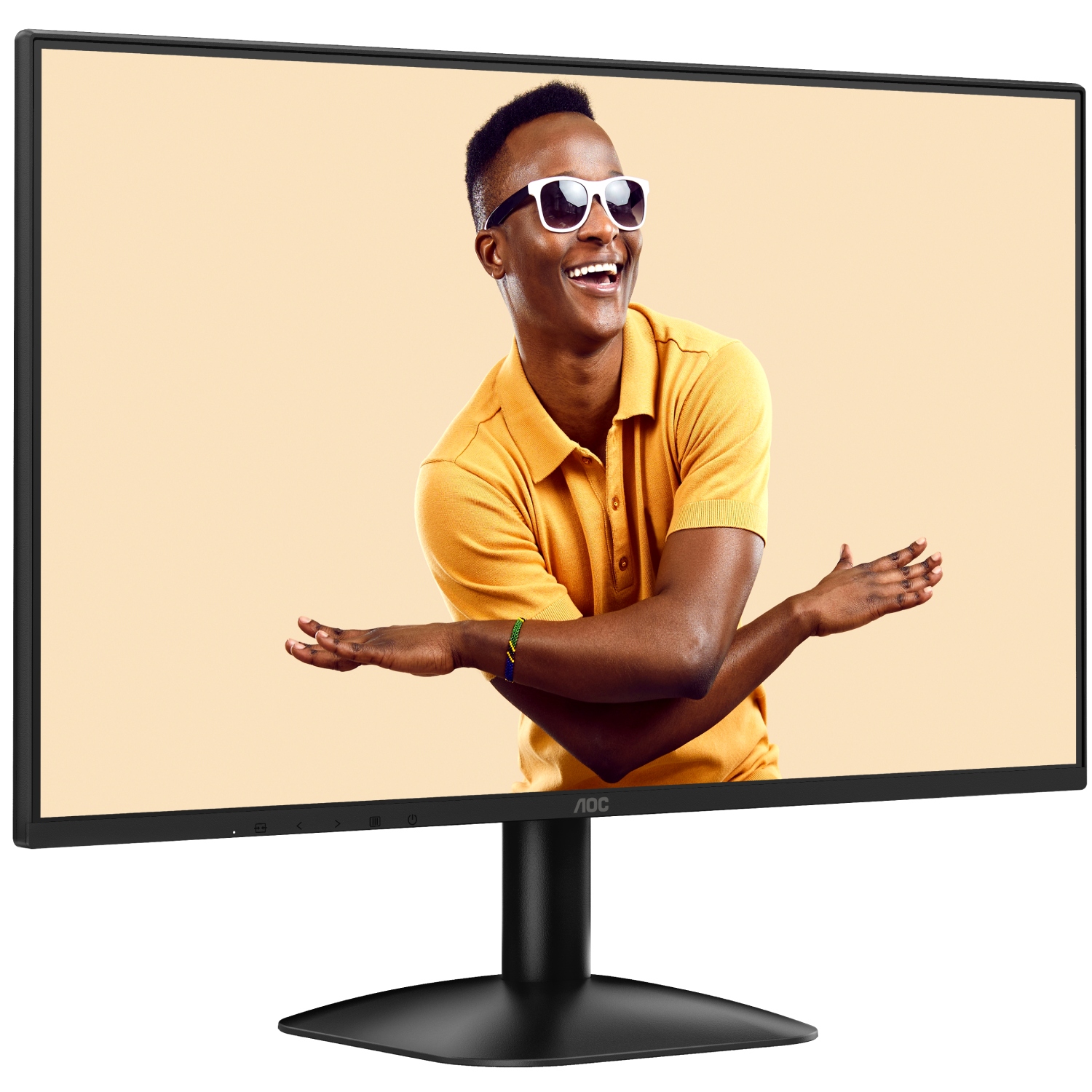 TFT 23.8 AOC 24B31H, IPS, 120Hz, VGA, HDMI (24B31H) Чорний на малюнкі №2