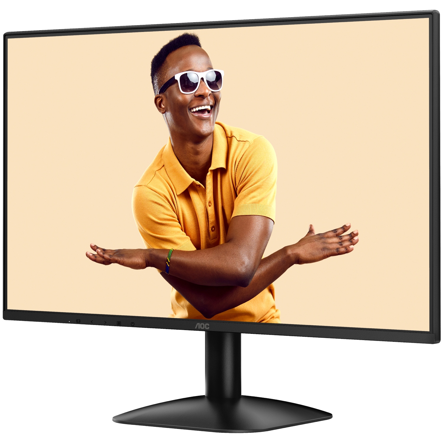 TFT 23.8 AOC 24B31H, IPS, 120Hz, VGA, HDMI (24B31H) Чорний на малюнкі №3