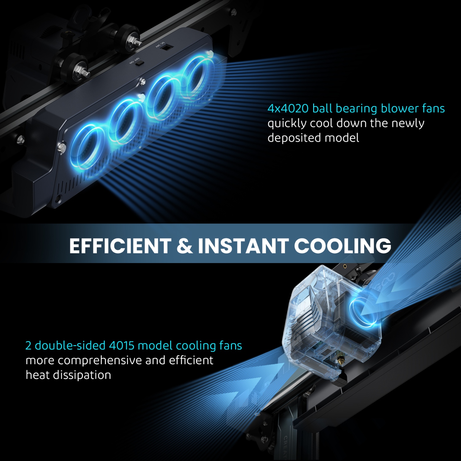 Принтер 3D ELEGOO Neptune 4 (FDM 1.75 mm 0.4 mm 225x225x265 mm WLAN USB сірий) (50.201.012300) на малюнкі №6