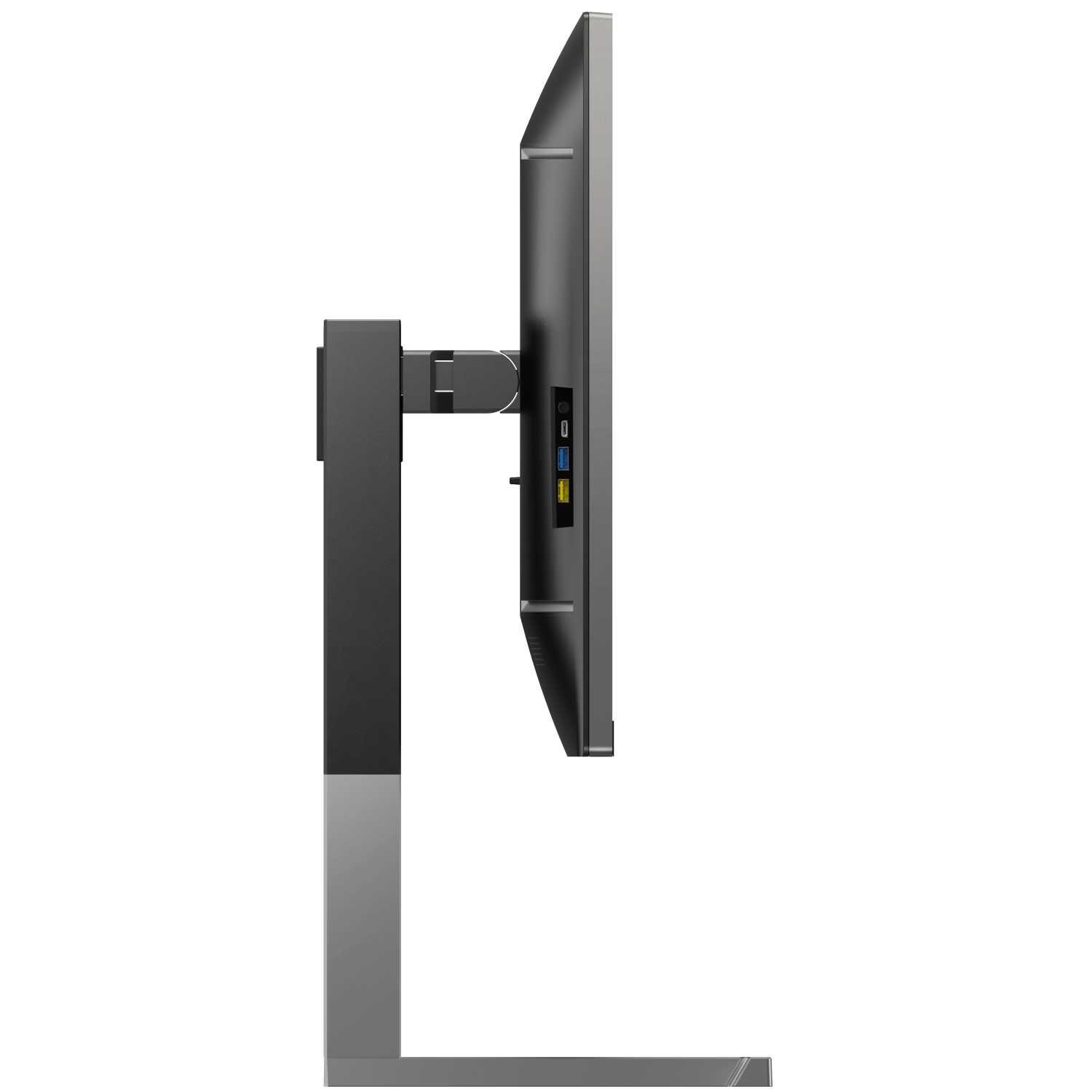 TFT 31.5 AOC U32U3CV, Nano IPS, UHD, 2xHDMI, DP, USB-C, RJ-45, USB-hub, HAS, Pivot, кол,чорно-сріб (U32U3CV) чорний з сріблястим на малюнкі №4