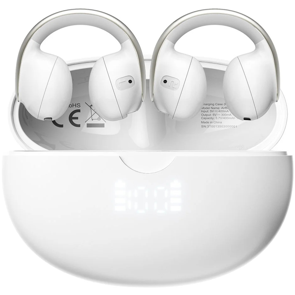 Навушники TWS Blackview AirBuds 13 Stellar White (6931548323273) Білий на малюнкі №1