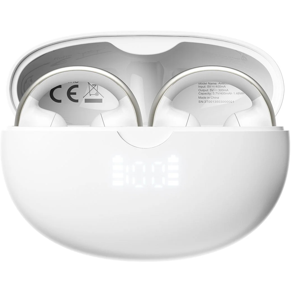Навушники TWS Blackview AirBuds 13 Stellar White (6931548323273) Білий на малюнкі №4