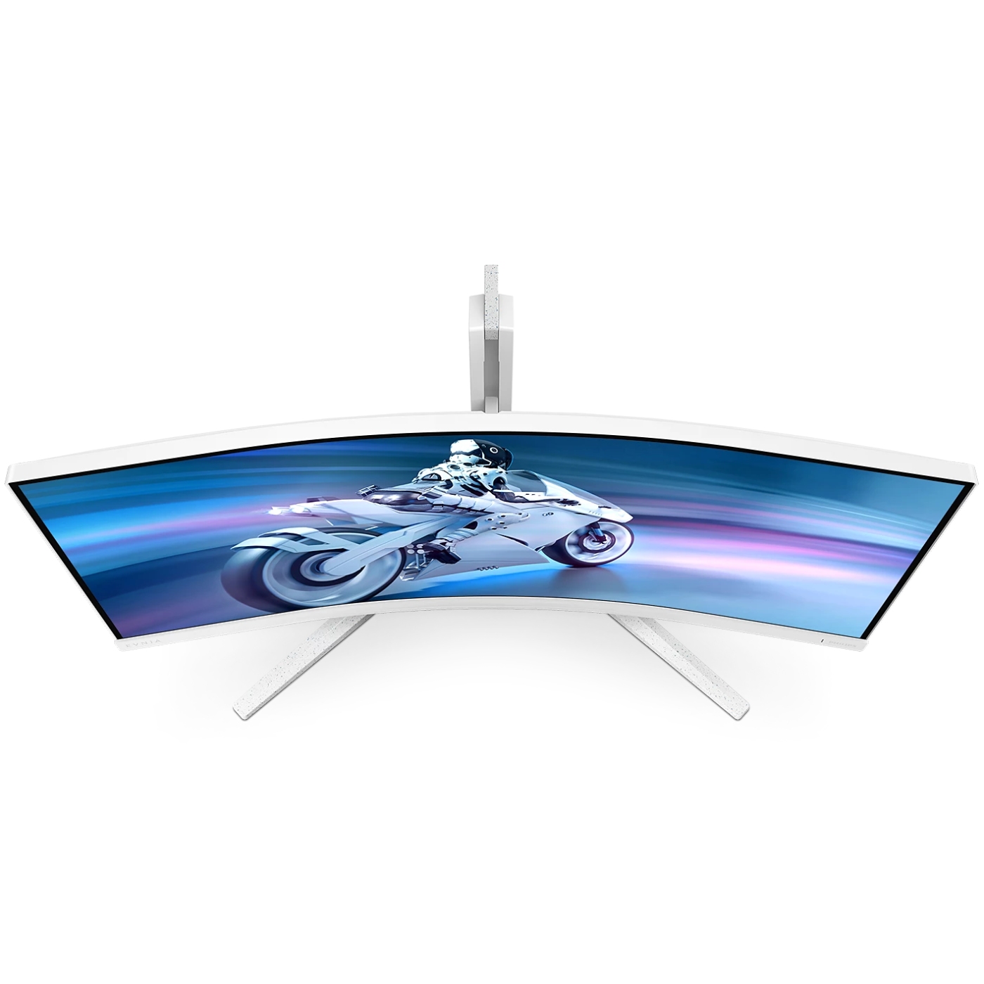 TFT 34 Philips 34M2C5501A, Fast VA, WQHD, вигн, 180Hz, 0,3ms, 2xHDMI, DP, USB-hub, HAS,кол. (34M2C5501A/00) Білий на малюнкі №7