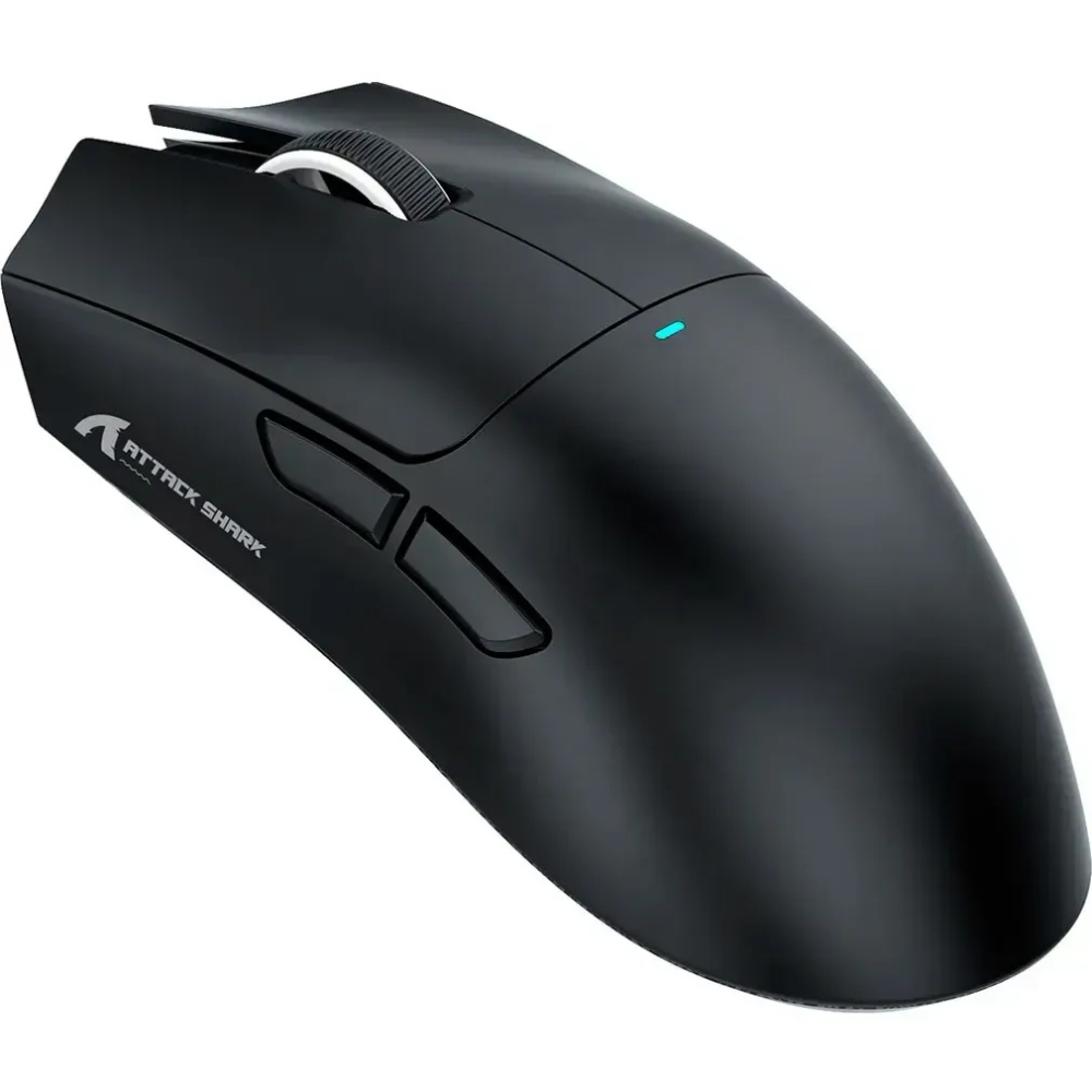 Мишка Attack Shark X11, Wireless/Bluetooth, 22000dpi. (PAW3311), 6кн, Black (X11B_AS) Чорний на малюнкі №2