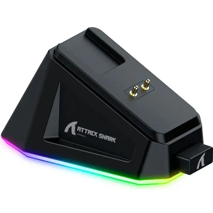 Мишка Attack Shark X11, Wireless/Bluetooth, 22000dpi. (PAW3311), 6кн, Black (X11B_AS) Чорний на малюнкі №4