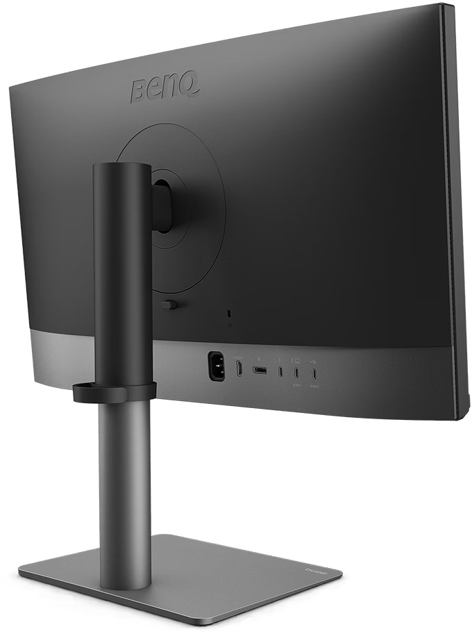 TFT 27 BenQ PD2732U, IPS, 4K, HDMI, DP, USB-C, HAS, Pivot (9H.Y0MLA.TBE) Темно-Сірий на малюнкі №3