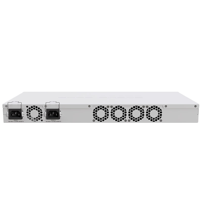 Маршрутизатор Mikrotik CCR2116-12G-4S+, 13xGbit LAN, M.2 PCIe slot, RouterOS L6, 1U RM case, Dual PS (CCR2116-12G-4S+) на малюнкі №4