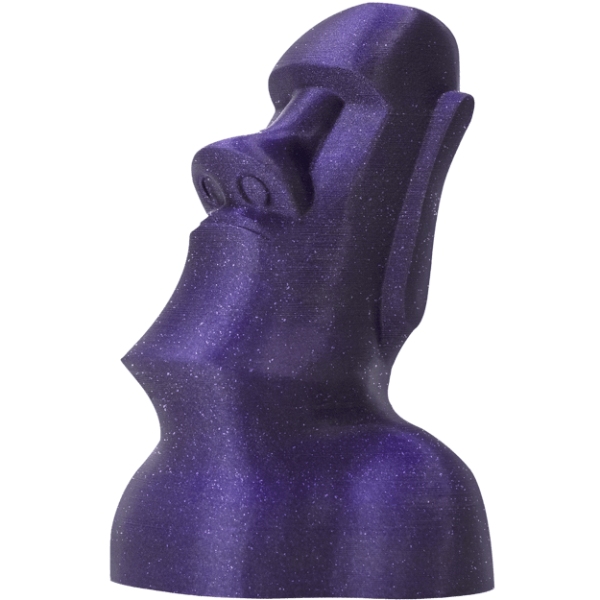 Пластик (Filament) WINKLE PLA HD 1кг, 1.75мм, блискучий (PHD01000175PURPURWNK) Фіолетовий на малюнкі №3