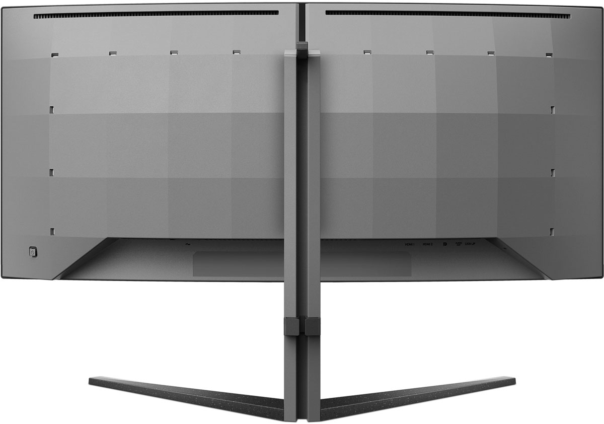 TFT 34 Philips 34M2C6500, QD-OLED, UWQHD, 175hz, вигн, 2xHDMI, DP, USB-hub, HAS, cинювато-сір (34M2C6500/00) Сірий на малюнкі №5