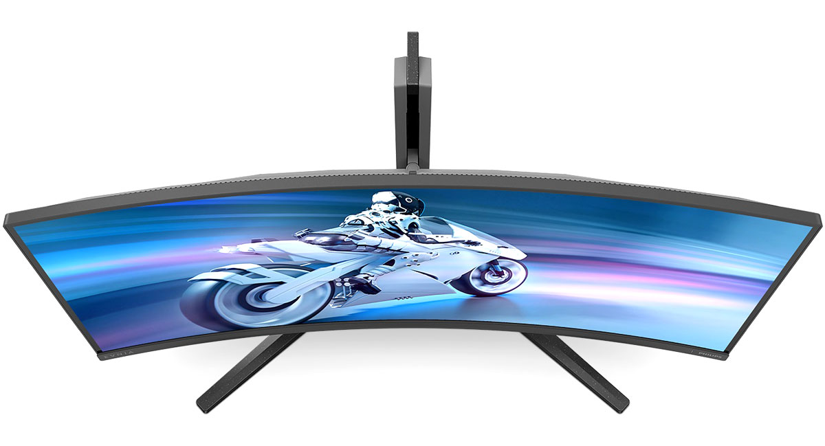 TFT 34 Philips 34M2C6500, QD-OLED, UWQHD, 175hz, вигн, 2xHDMI, DP, USB-hub, HAS, cинювато-сір (34M2C6500/00) Сірий на малюнкі №7