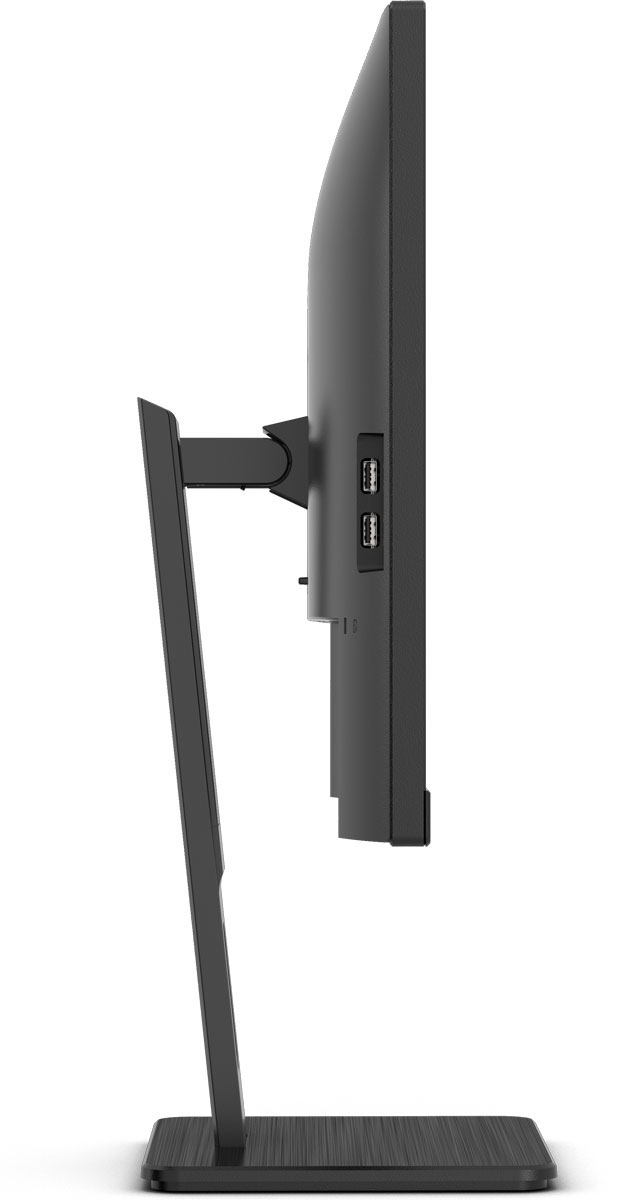 TFT 27 AOC Q27P3CW, QHD, IPS, 75Hz, 2xHDMI, DP, USB-C, RJ-45, USB-hub, webcam, HAS, Pivot, колонки (Q27P3CW) Чорний на малюнкі №5