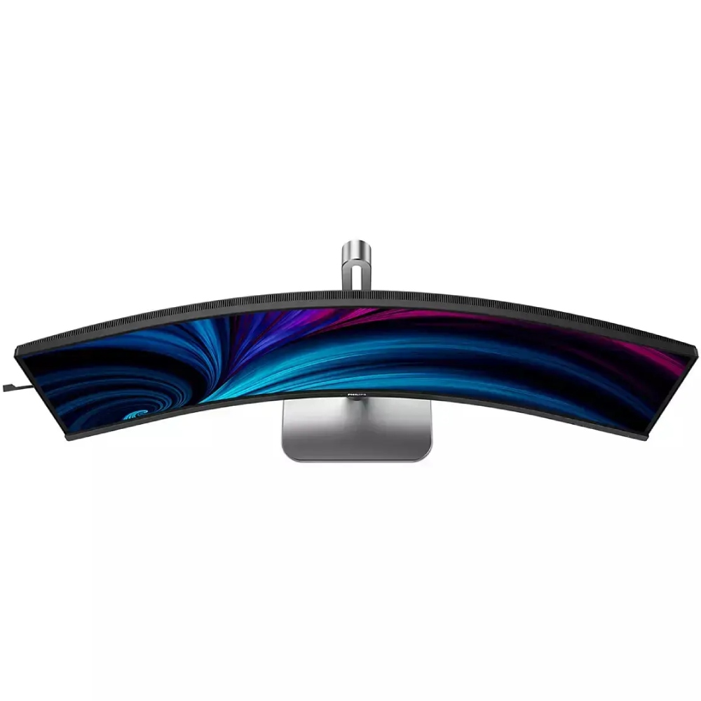 TFT 48.8 Philips 49B2U5900C, VA 5120x1440, вигн, 2xHDMI, DP, USB-C, RJ-45, USB-hub, HAS,кол (49B2U5900C/00) Темно-Сірий на малюнкі №5