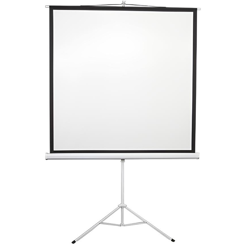 Проєкційний екран AGN (112 на тринозі 1:1 Matte White) (AGNT112S) на малюнкі №1