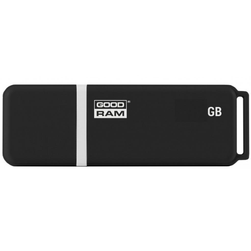 USB Flash GoodRAM 32GB USB 3.0 Twister Black, Retail (UTS3-0320K0R11#) сіро-чорний на малюнкі №1