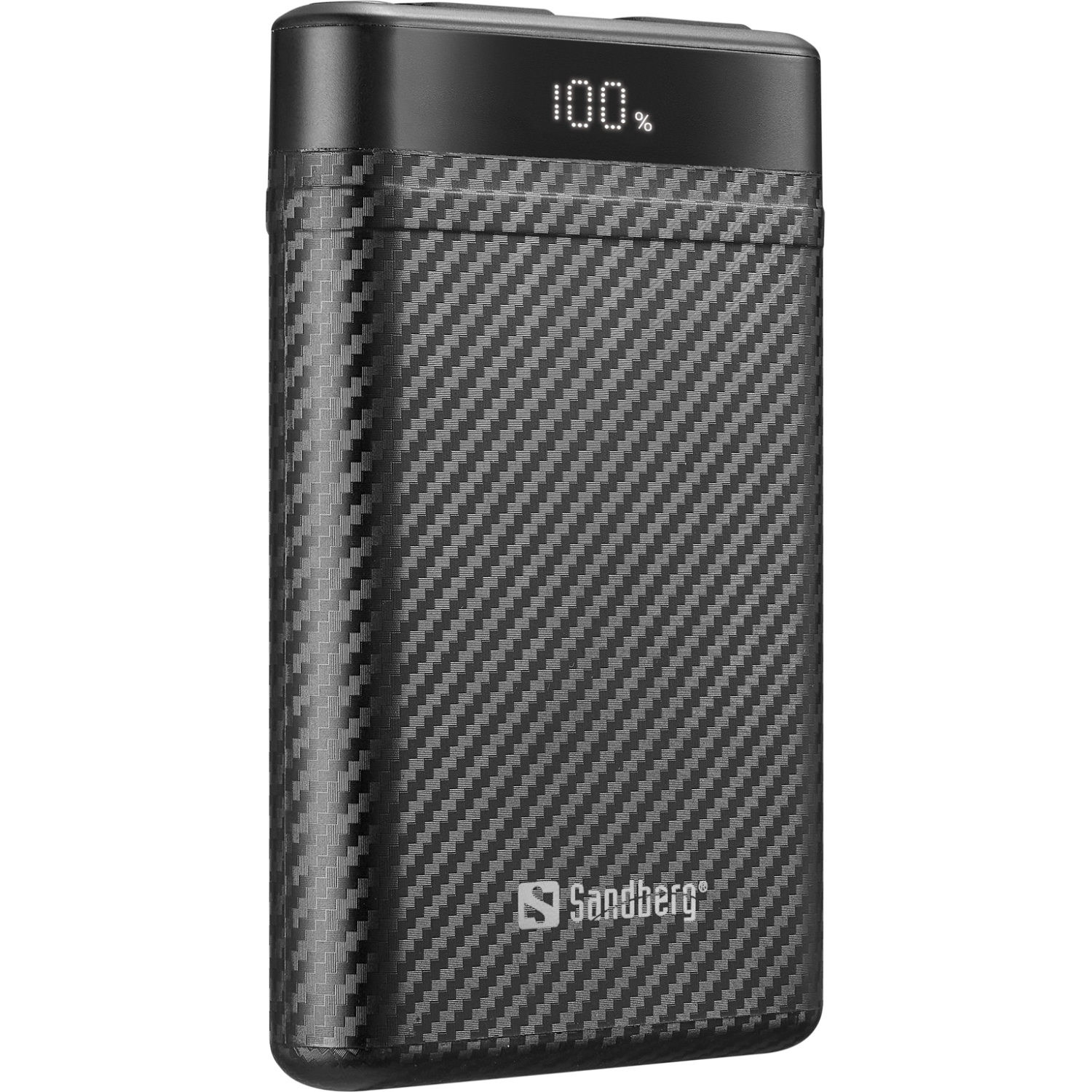 УМБ Sandberg 10000mAh 20W PD Survivor Nano Powerbank 2xUSB-C IN/OUT, IPX8 (421-32) на малюнкі №1