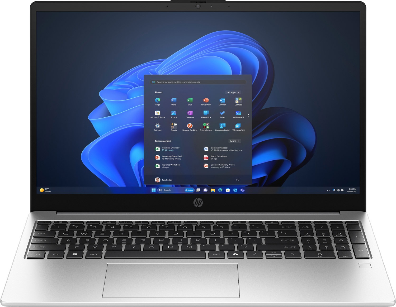 HP 255R G10 15.6" FHD IPS, 300n/Ryzen 3-7335U (4.3)/16Gb/SSD512Gb/Radeon/DOS/3y.w/Сріблястий
