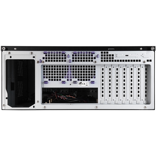 Корпус серверний Chieftec без БЖ (UNC-409S-AIO-OP) Чорний на малюнкі №3