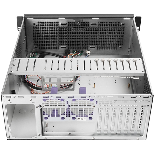 Корпус серверний Chieftec без БЖ (UNC-409S-AIO-OP) Чорний на малюнкі №7