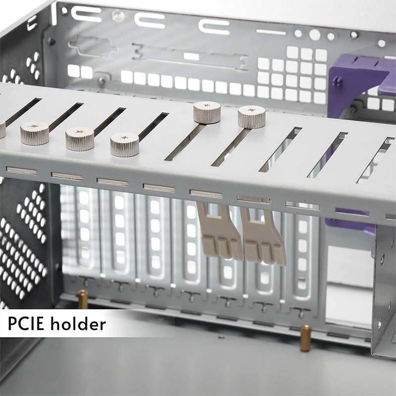Корпус серверний Chieftec без БЖ (UNC-409S-AIO-OP) Чорний на малюнкі №10