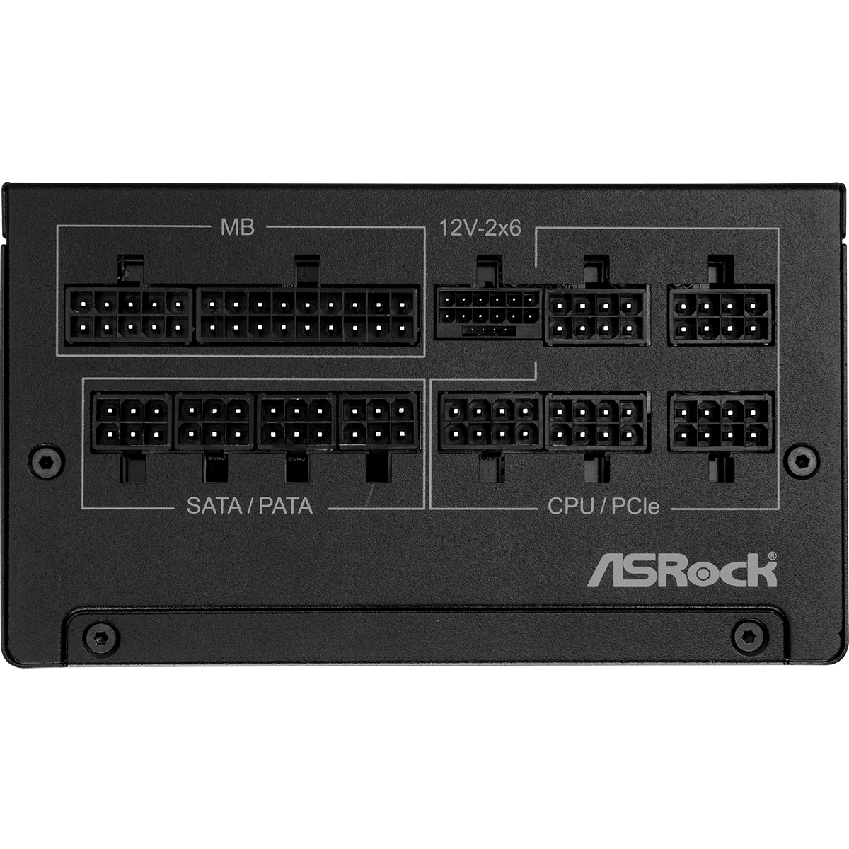 БЖ 1000W ASRock SteelLegend ATX 3.1 135mm, 80+ Gold, Fully Modular, Retail (SL-1000G) на малюнкі №3