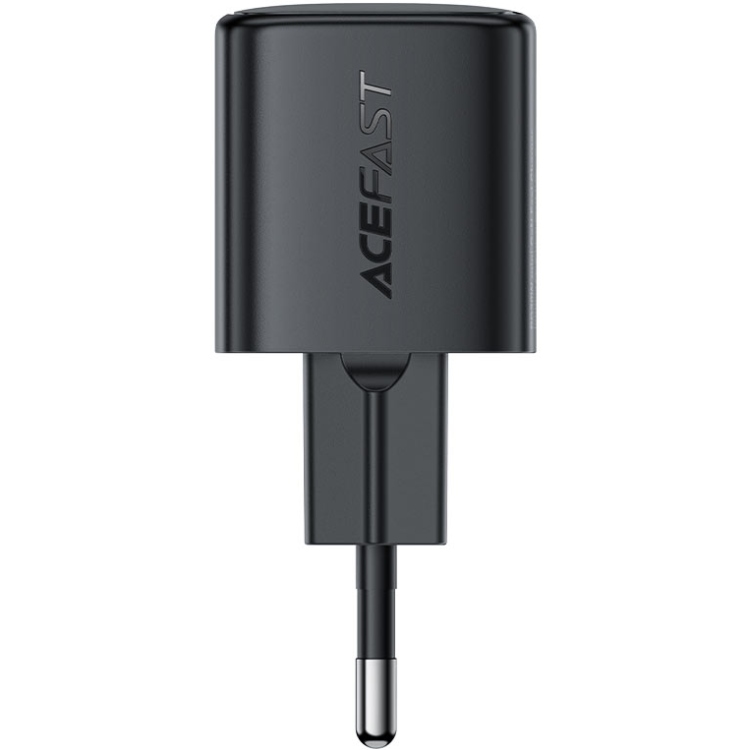 Зарядний пристрій 1xUSB-C 20W Gan A117 mini Fast Charger Black Acefast (6974316284987) на малюнкі №2