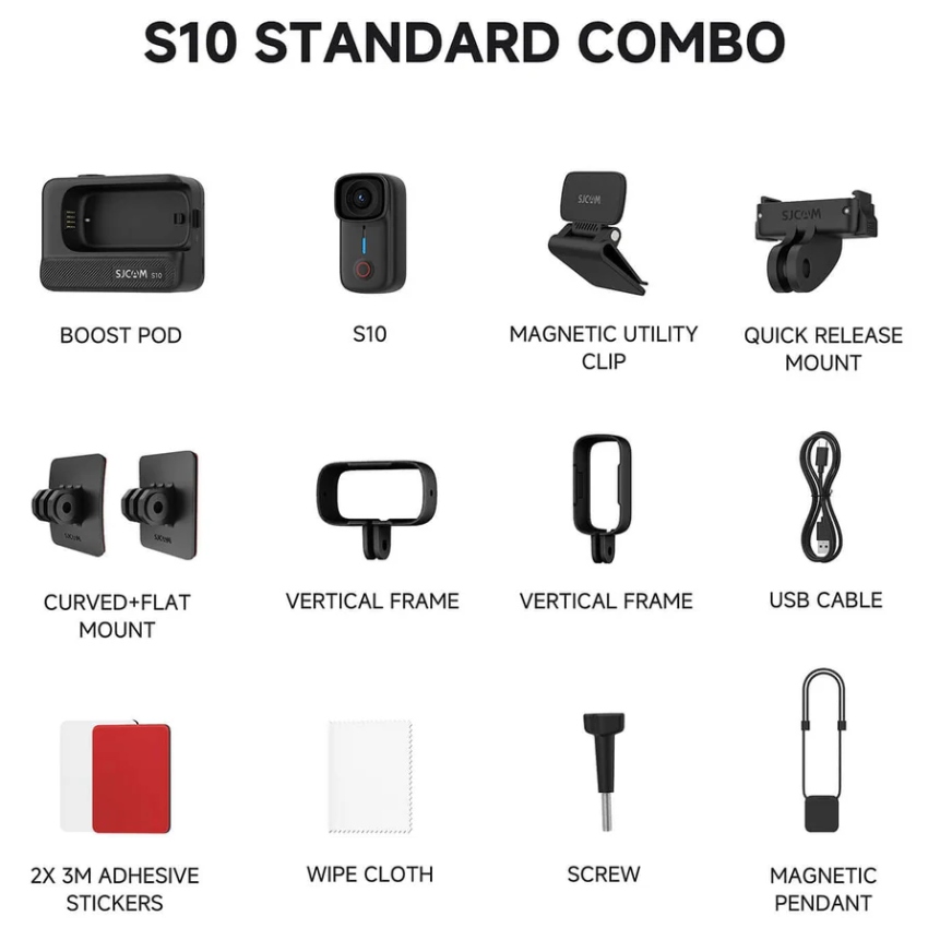 Екшн-камера SJCAM (S10 64 Gb black) на малюнкі №3