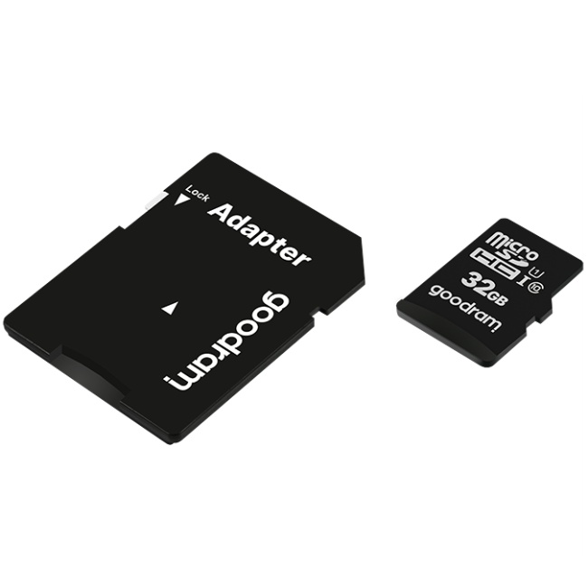 Memory card microSD 32Gb GoodRAM SDHC (class 10 UHS I U1) Retail + adapter (M1AA-0320R12) на малюнкі №2