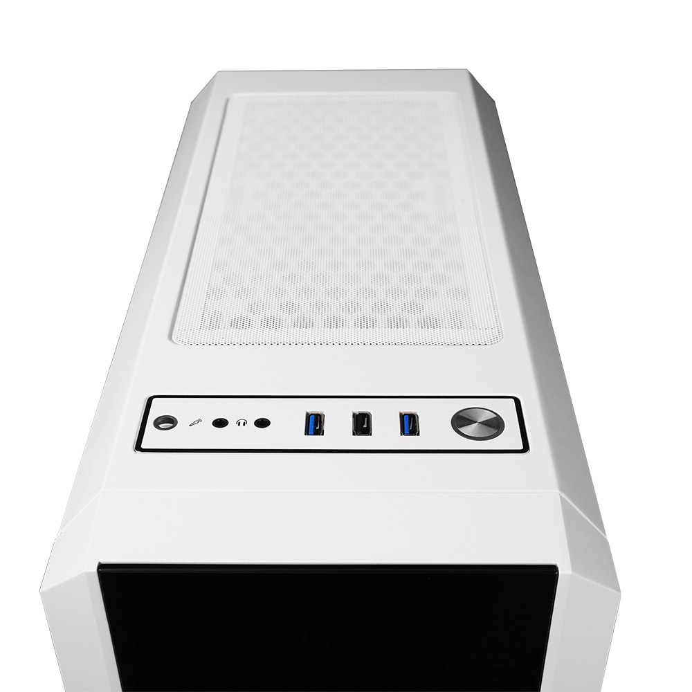 Корпус Chieftec SCORPION III 4x120mm A-RGB, ATX, без БЖ, White (GL-03W-OP) Білий на малюнкі №4