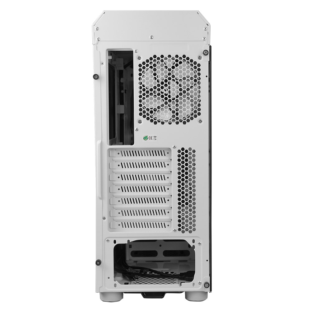 Корпус Chieftec SCORPION III 4x120mm A-RGB, ATX, без БЖ, White (GL-03W-OP) Білий на малюнкі №7