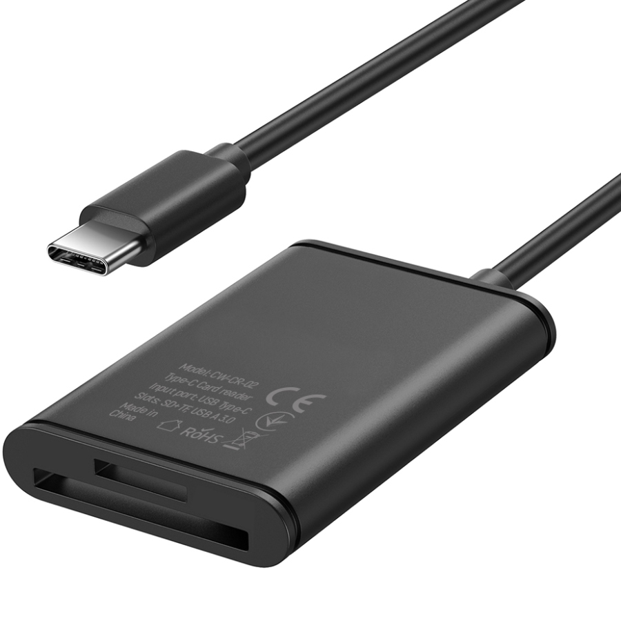 Card Reader ColorWay USB-C to USB 3.0/SD/MicroSD (CW-CR-02) на малюнкі №3