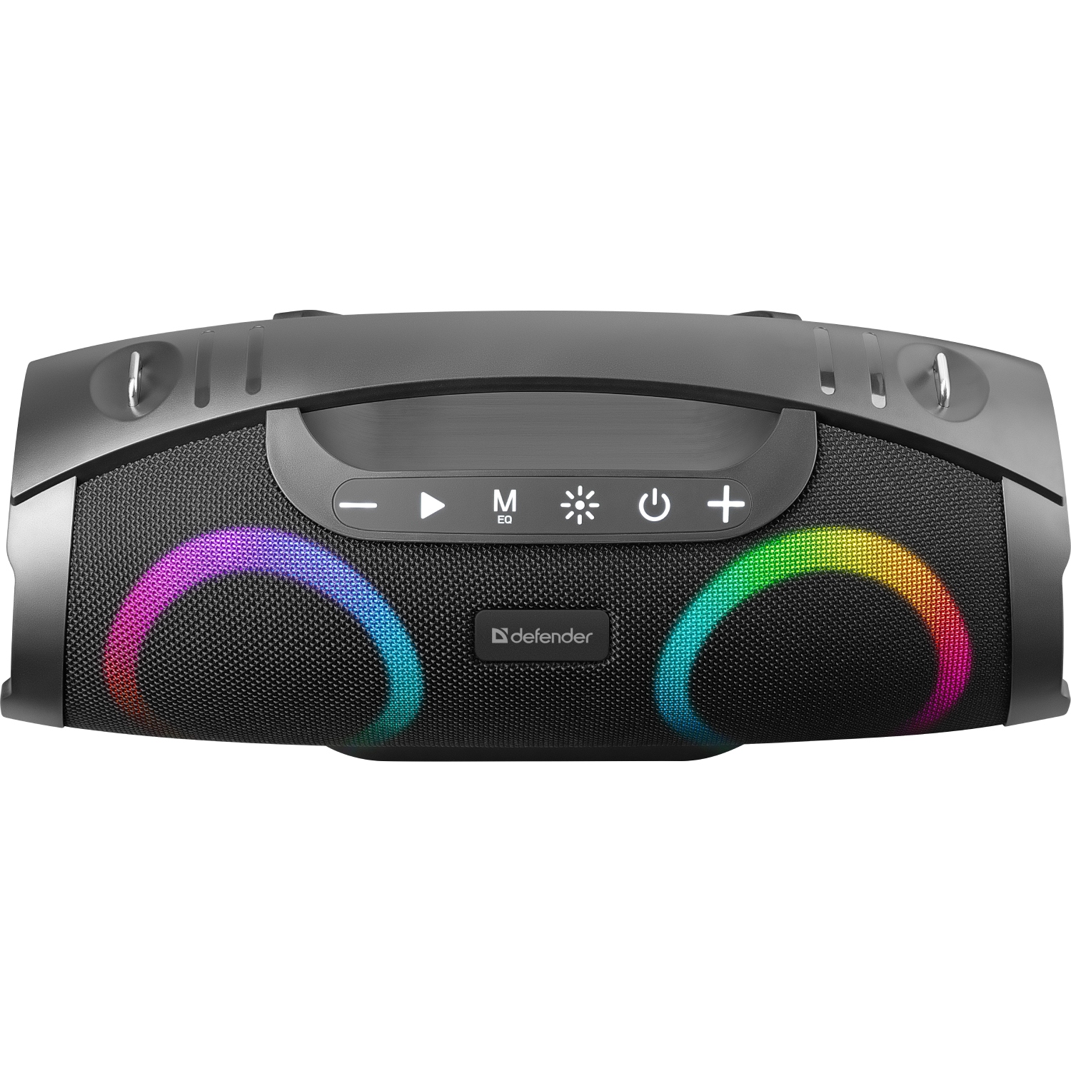 Акустична система 1.0 Defender Beatbox 30, 30Вт Bluetooth/RGB/FM/USB/TF/AUX/TWS чорна (65231) Чорний на малюнкі №5