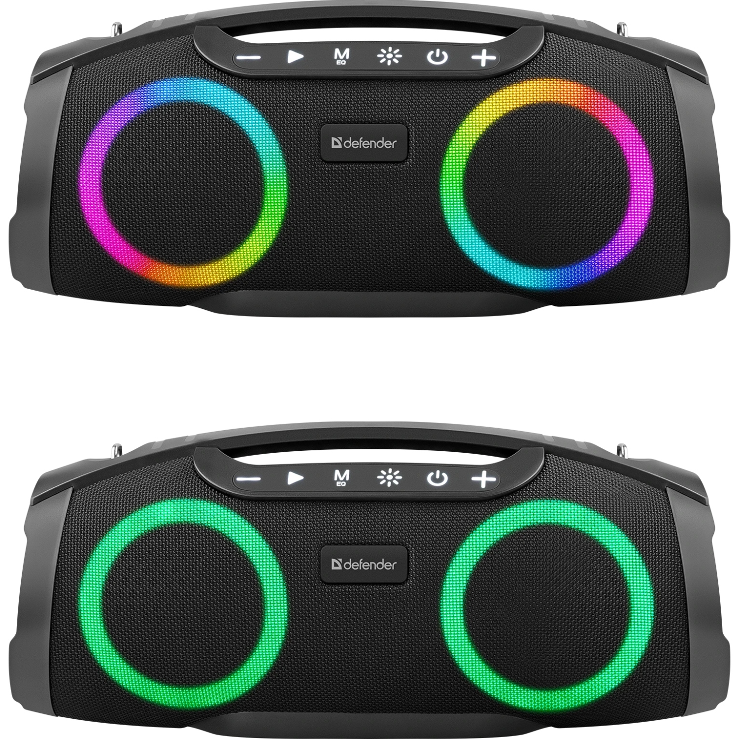 Акустична система 1.0 Defender Beatbox 30, 30Вт Bluetooth/RGB/FM/USB/TF/AUX/TWS чорна (65231) Чорний на малюнкі №9