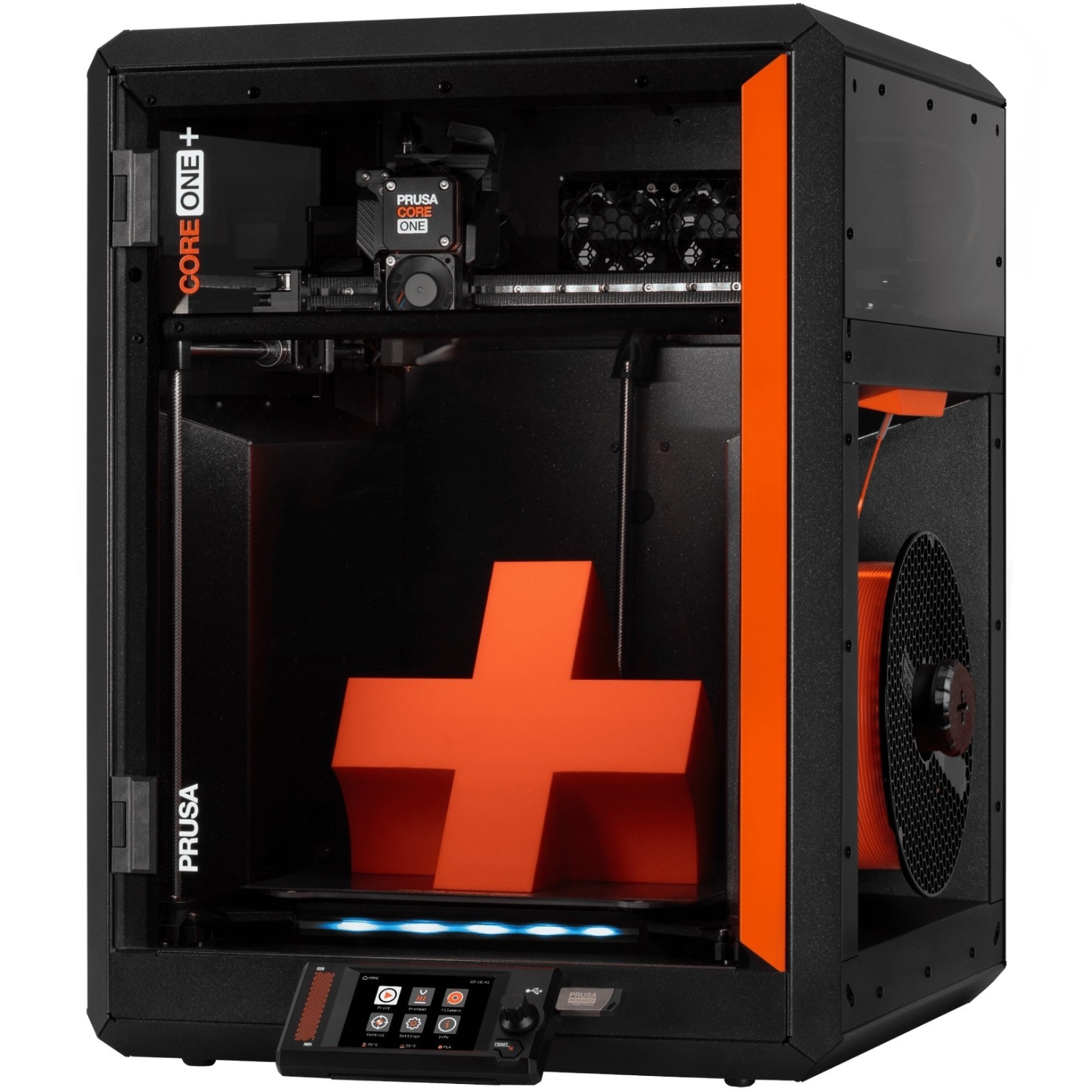 Принтер 3D Prusa CORE One+ (FDM 1.75mm 250x220x270 mm USB Ethernet WiFi чорний) (PR-15276+) на малюнкі №2