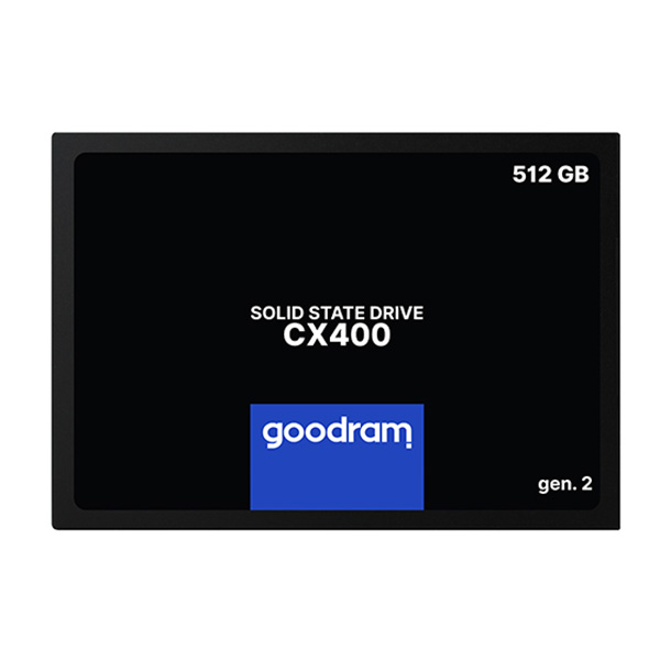 SSD 512Gb GoodRAM CX400 SATA III 2.5 3D NAND, Retail (SSDPR-CX400-512-G2) на малюнкі №1