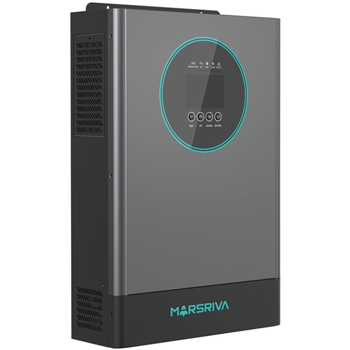 Інвертор Marsriva OFF-G 3.6 kW 230V RS232/RS485 CE PF1 VOL VM III 3,3 кВт TWIN-24V, з Wi-Fi (MR-SPF3.6K-LP1-TL20E) на малюнкі №2
