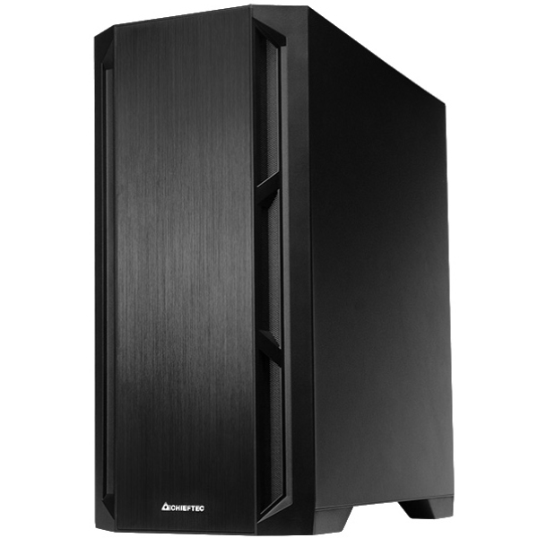 Корпус Chieftec APEX Q 2x140mm+1x120mm, USB-C, E-ATX, без БЖ, Black (GA-01B-Q-OP) Чорний на малюнкі №3