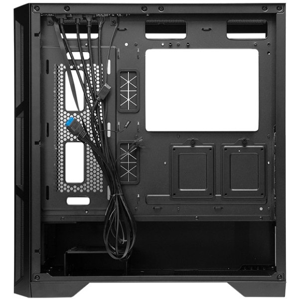 Корпус Chieftec APEX Q 2x140mm+1x120mm, USB-C, E-ATX, без БЖ, Black (GA-01B-Q-OP) Чорний на малюнкі №4