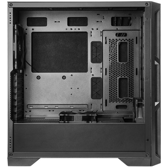 Корпус Chieftec APEX Q 2x140mm+1x120mm, USB-C, E-ATX, без БЖ, Black (GA-01B-Q-OP) Чорний на малюнкі №5