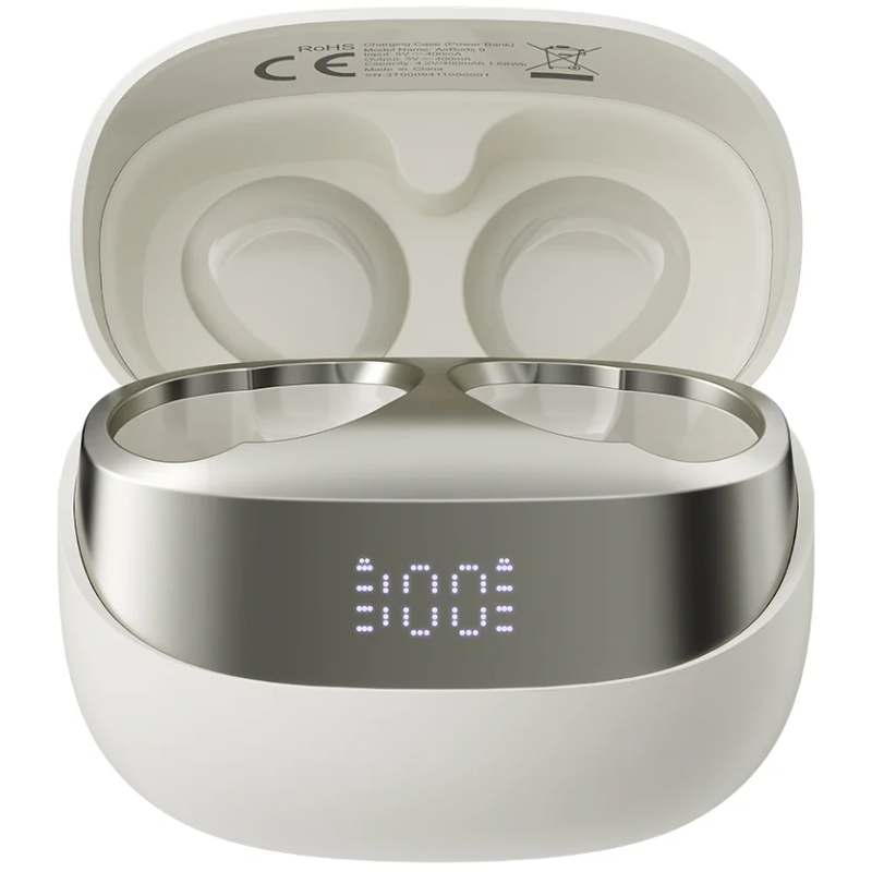 Навушники TWS Blackview AirBuds 9 White (6931548319702) Білий на малюнкі №5