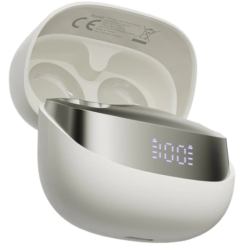 Навушники TWS Blackview AirBuds 9 White (6931548319702) Білий на малюнкі №6
