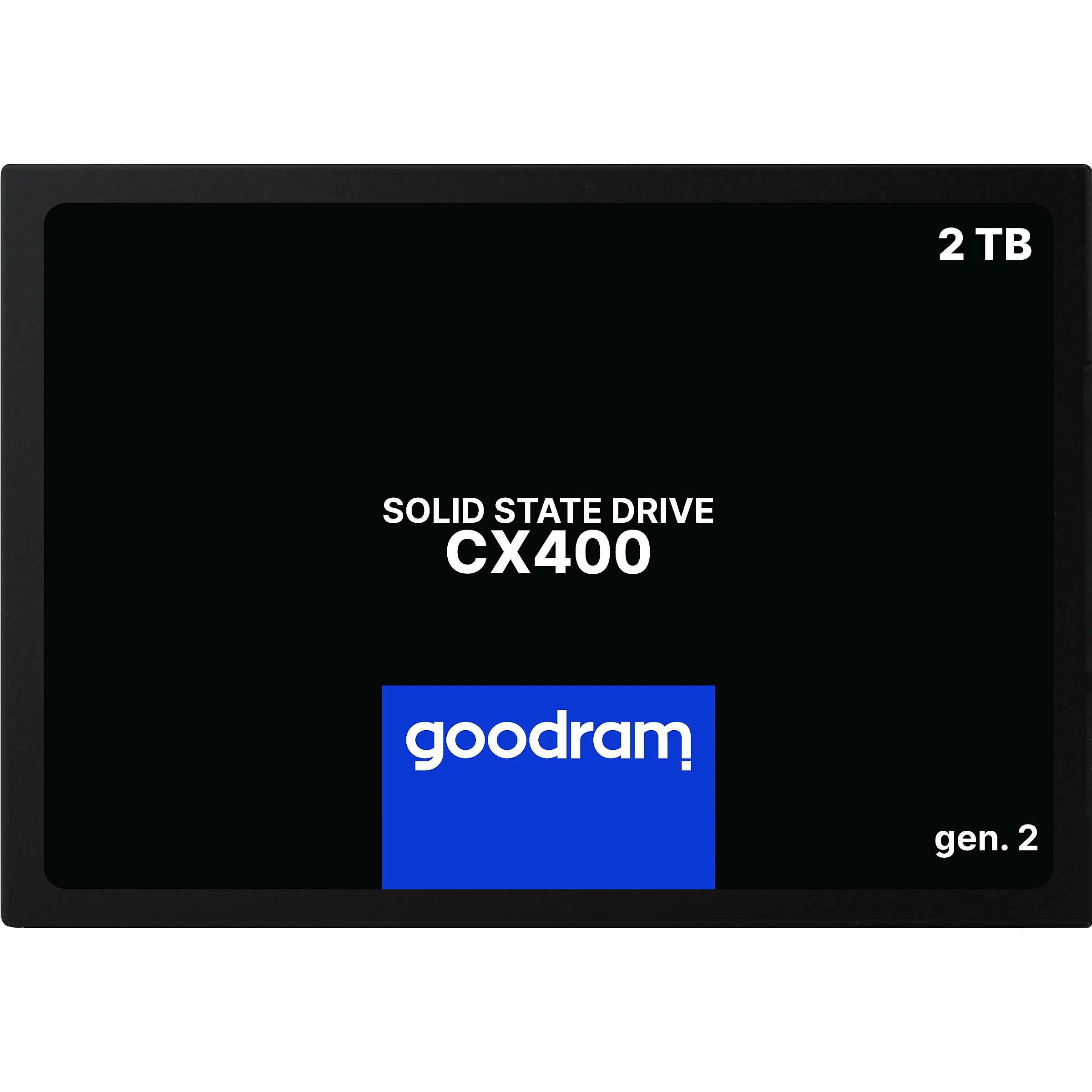 SSD 2Tb GoodRAM CX400 SATA III 2.5 3D NAND, Retail (SSDPR-CX400-02T-G2#) на малюнкі №1