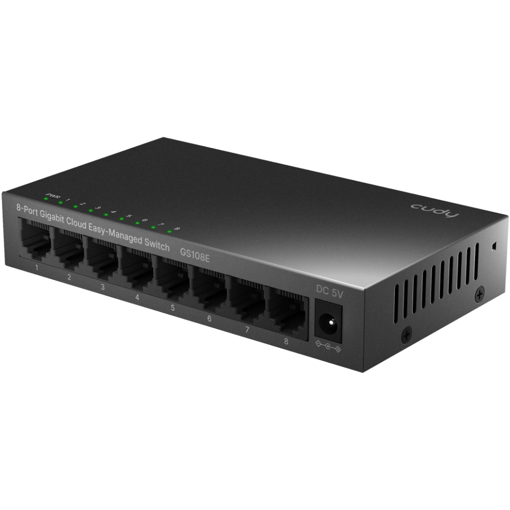 Комутатор Cudy GS108E, 8 портовий Gigabit Switch (GS108E) на малюнкі №2