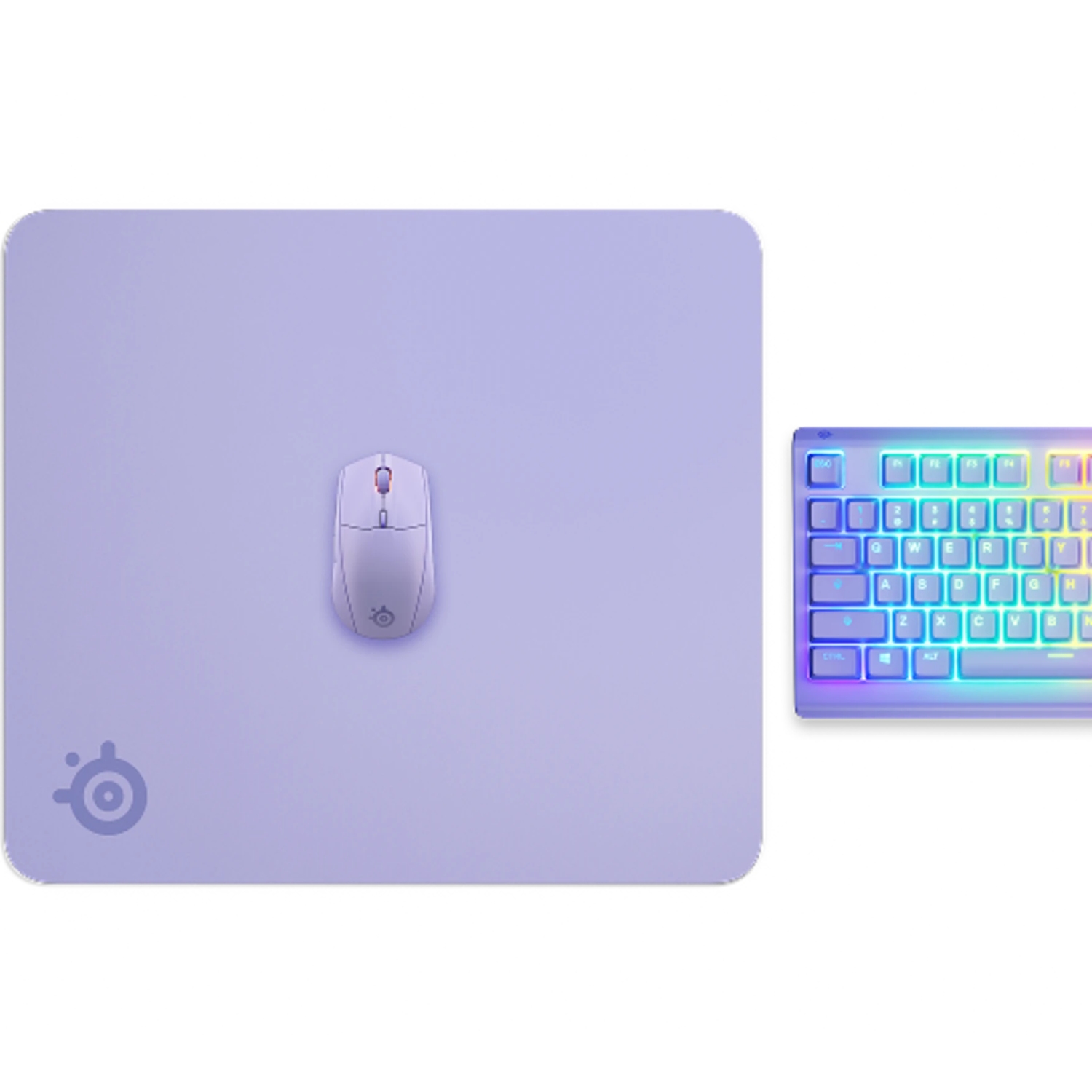 Ігрова поверхня SteelSeries QcK L 450х400х2мм Lavender (63463) бузковий на малюнкі №3